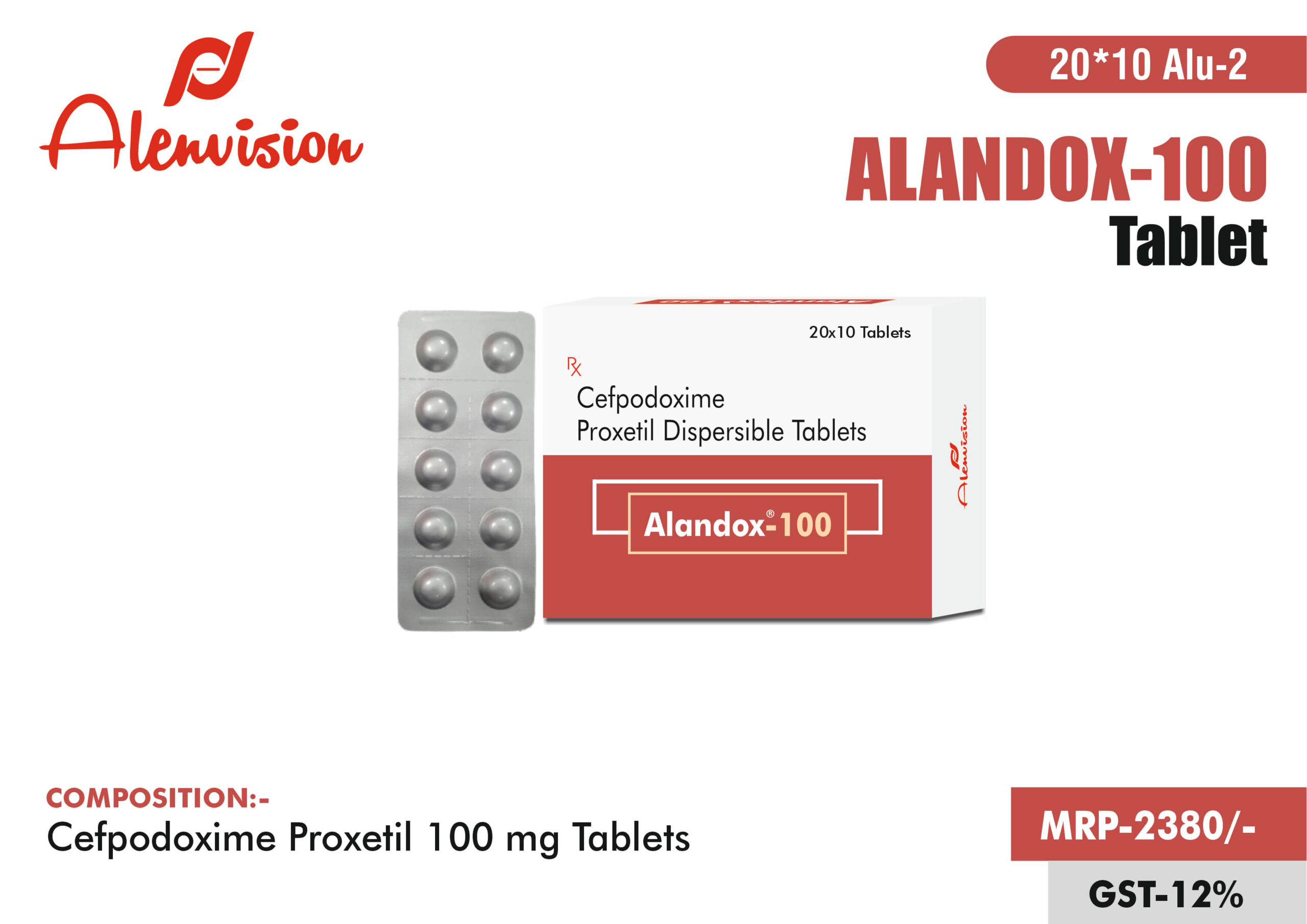 ALANDOX-100 TAB