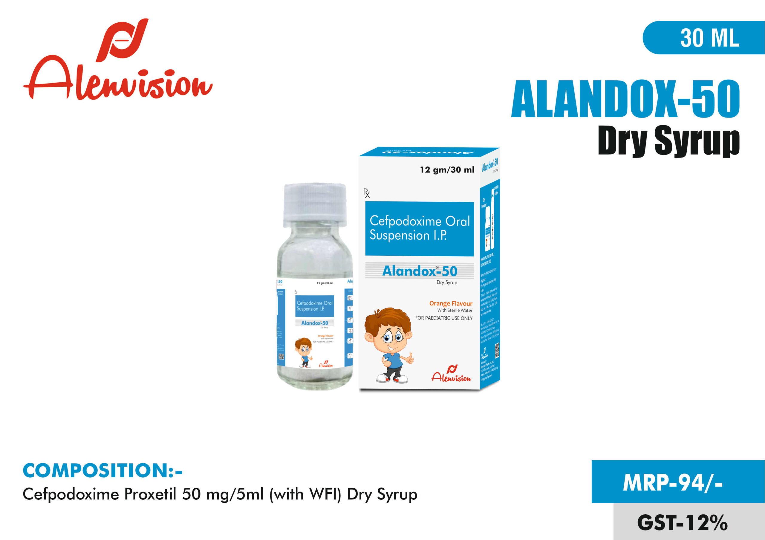 ALANDOX-50 DRY SYRUP