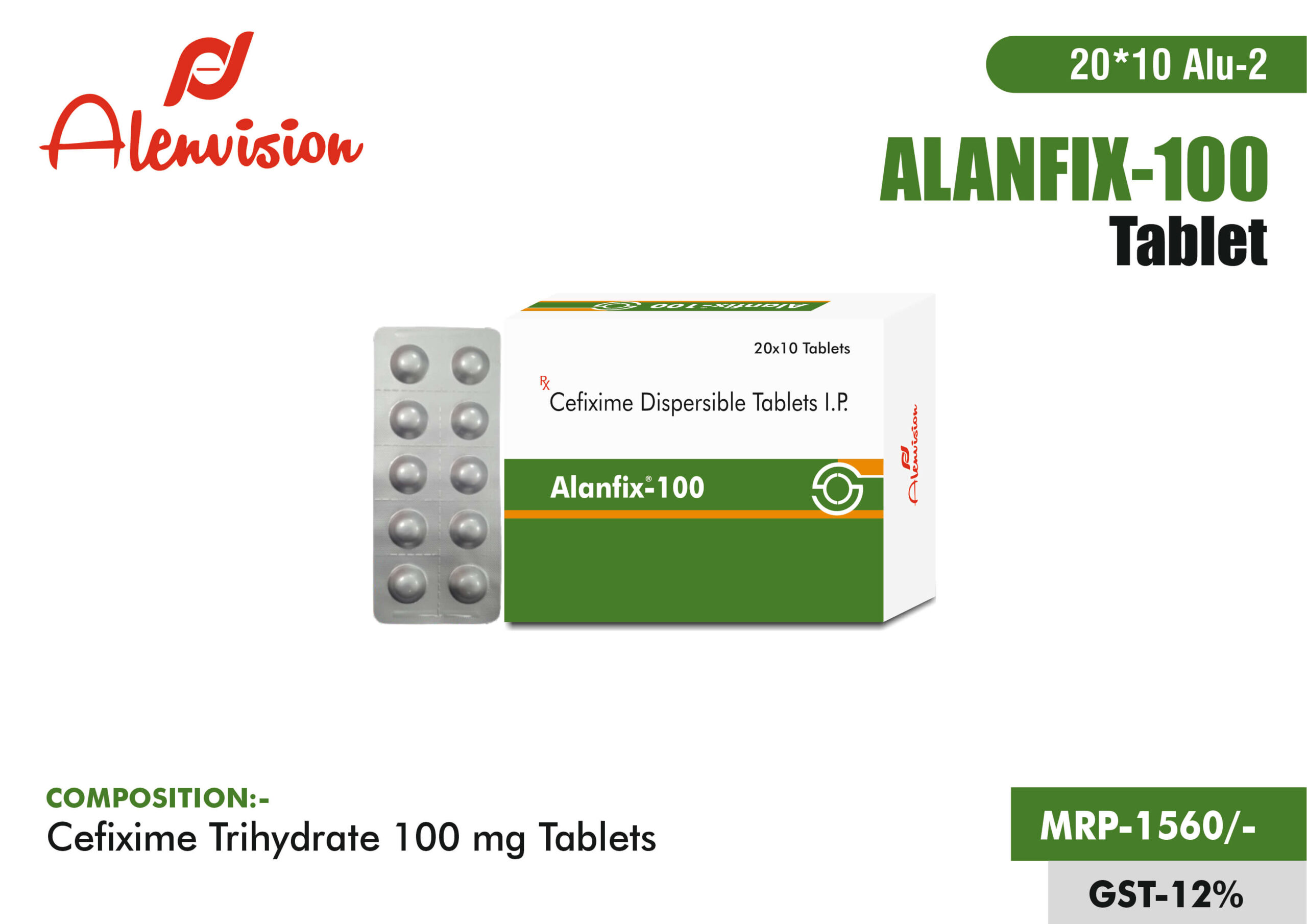 ALANFIX-100 TAB