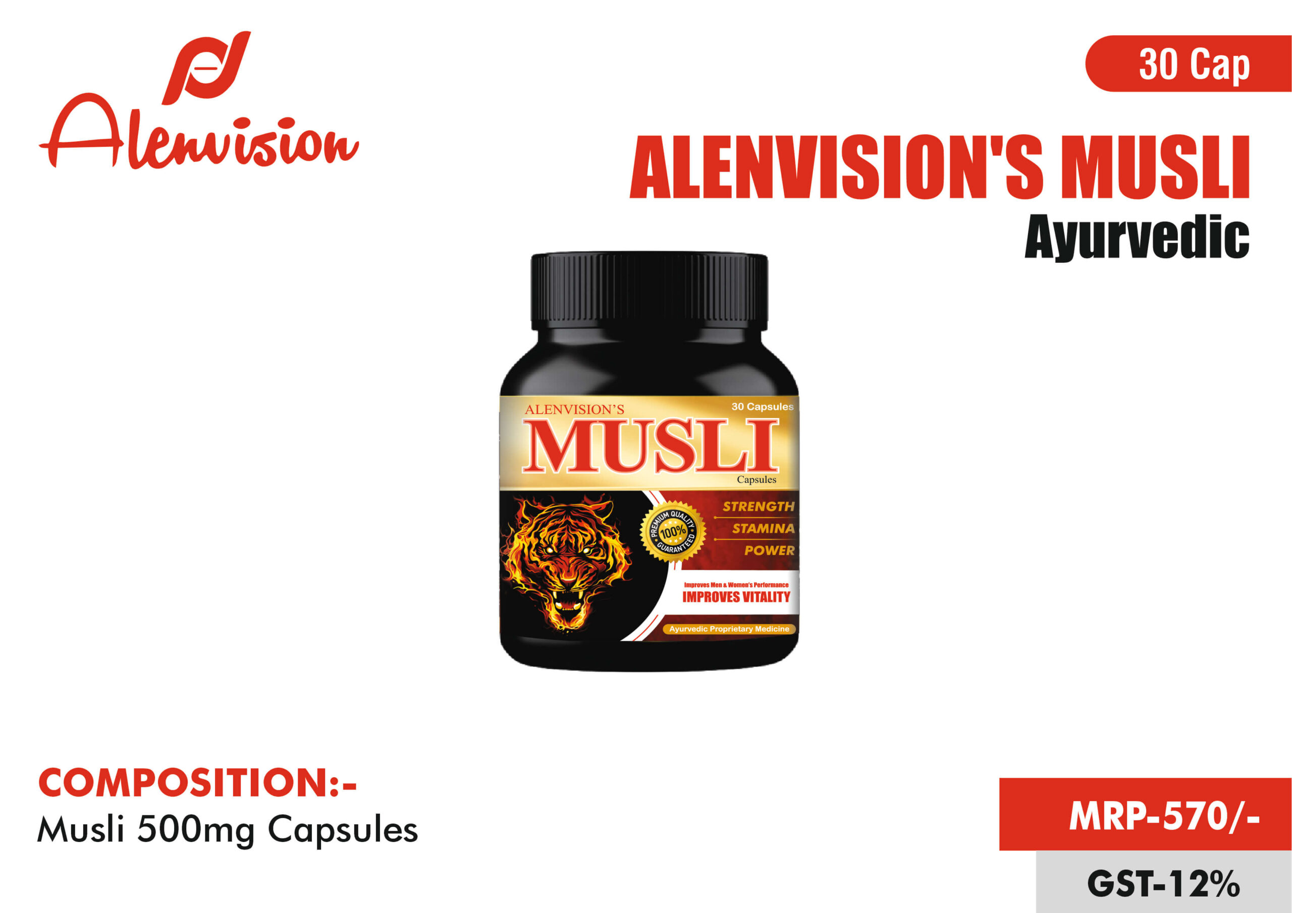 ALENVISION'S MUSLI AYURVEDIC