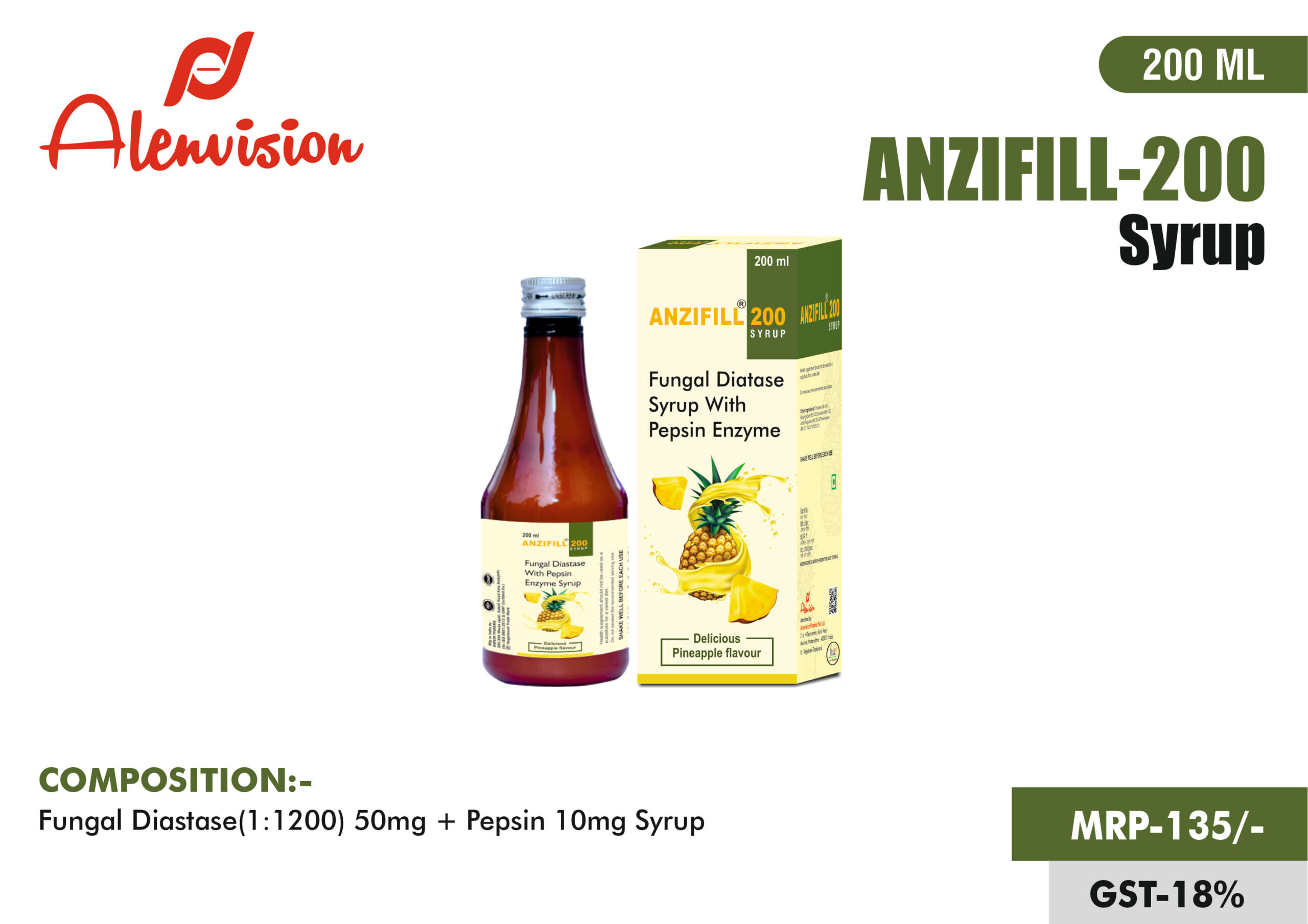 ANZIFILL-200 SYRUP