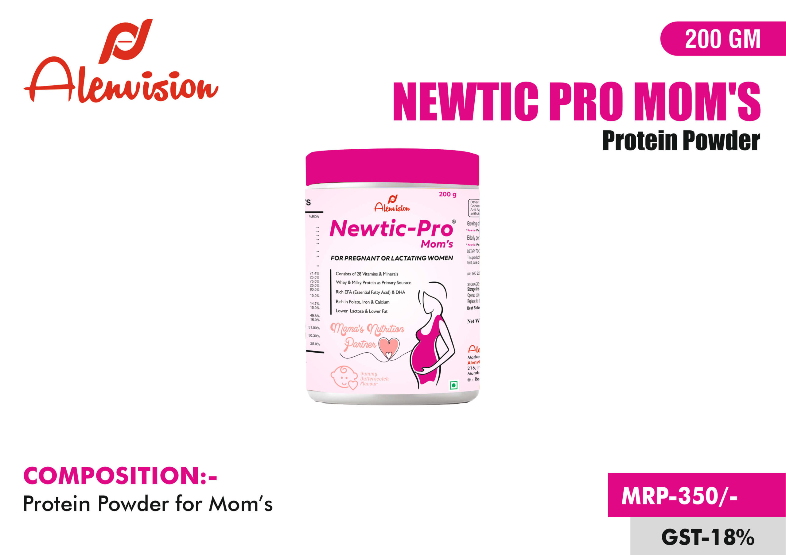NEWTIC PRO MOM'S PROTEIN POWDER