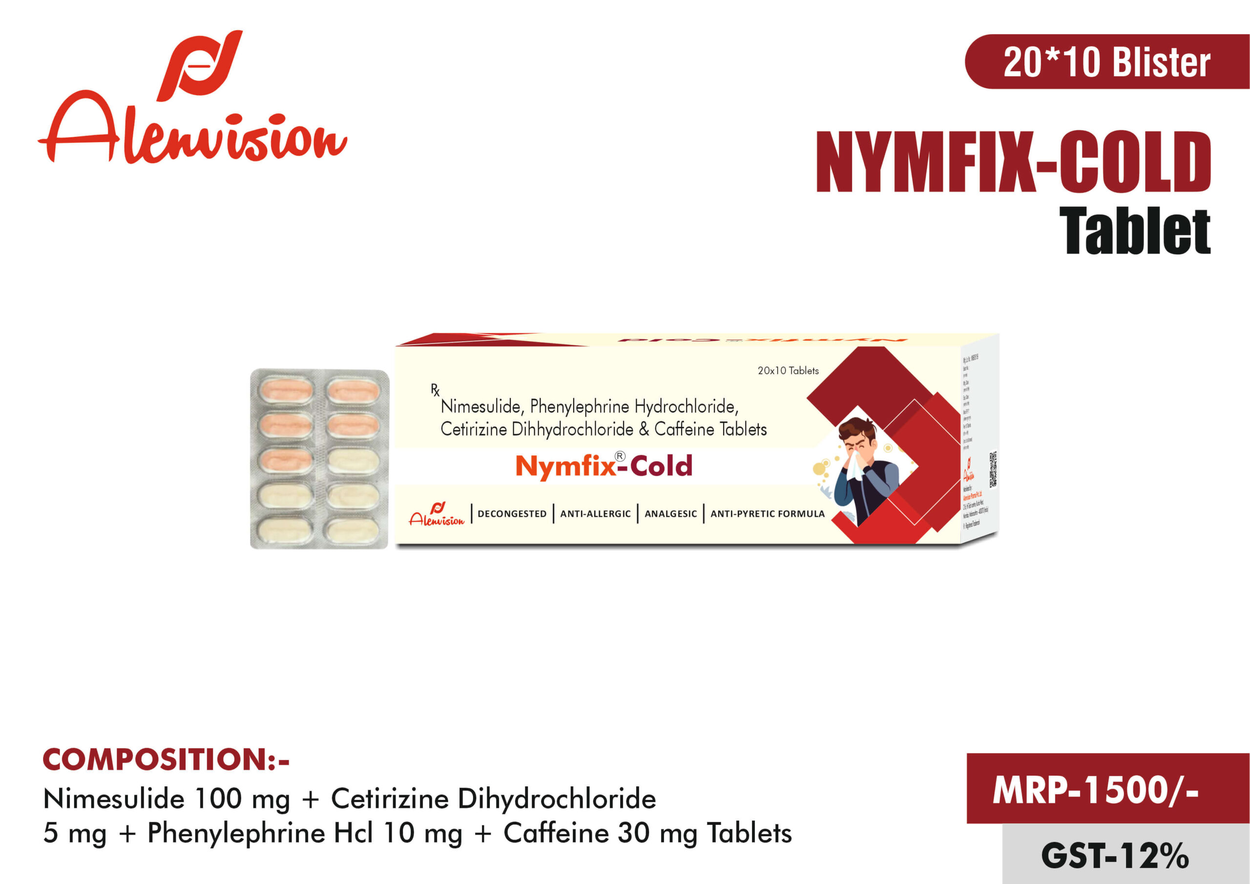 NYMFIX-COLD TAB
