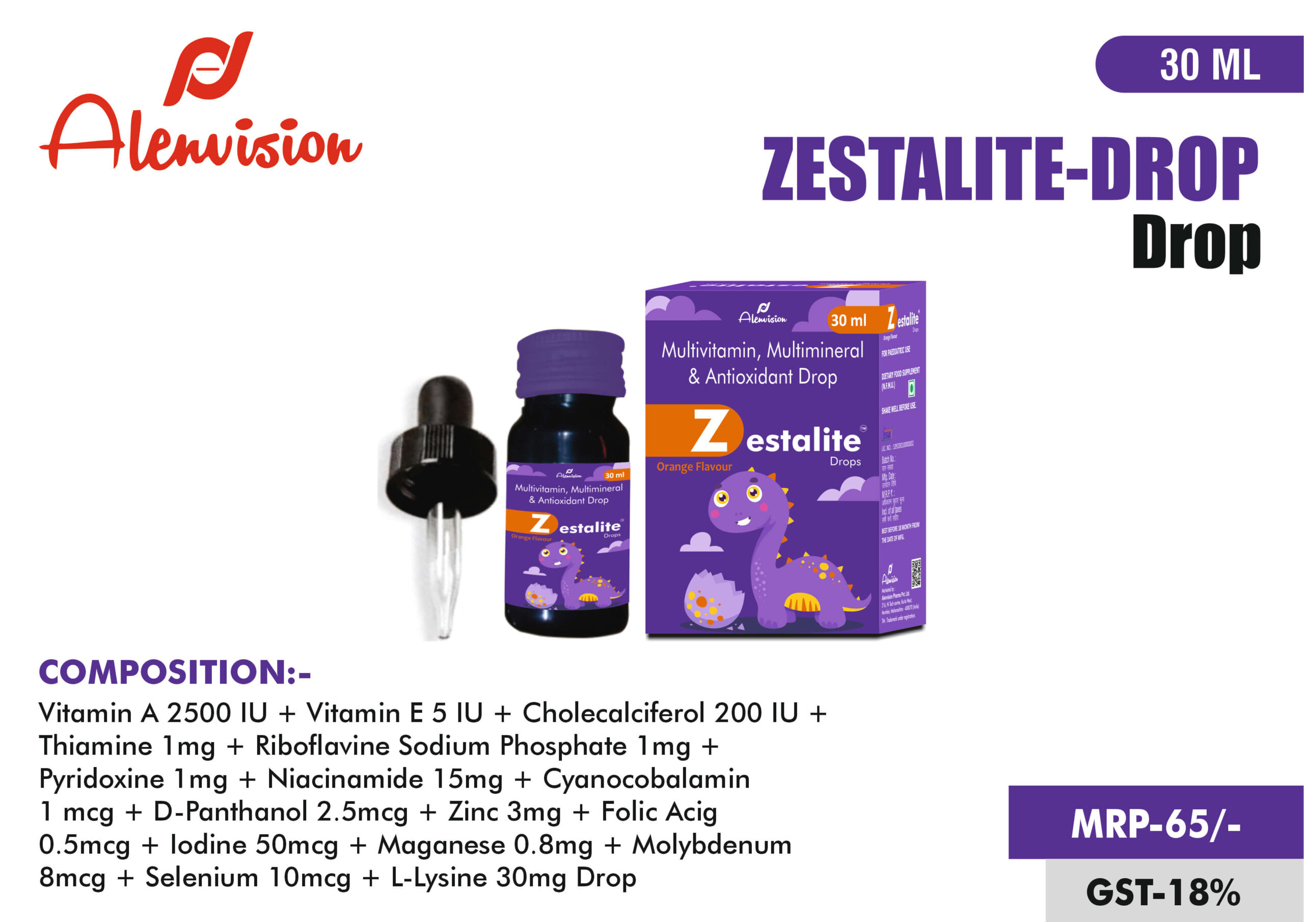 ZESTALITE-DROP DROP