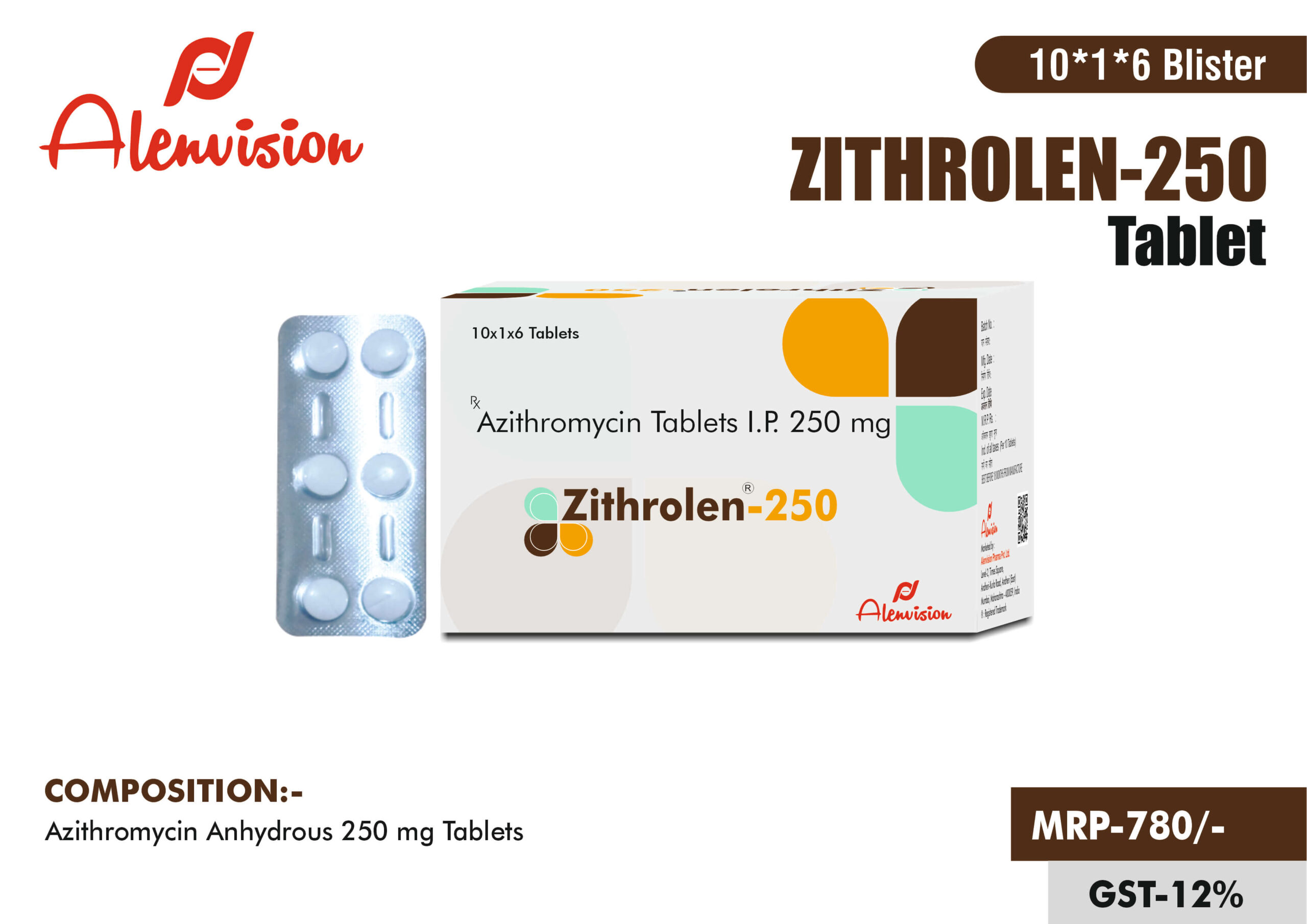 ZITHROLEN-250 TAB