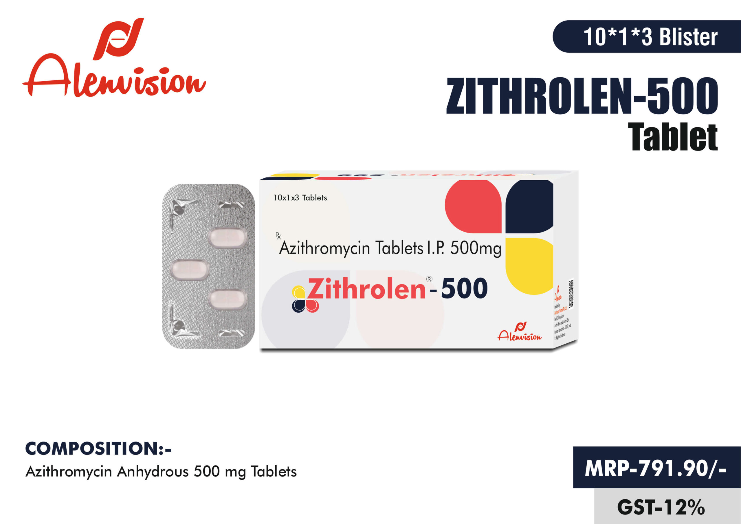 ZITHROLEN-500 TAB